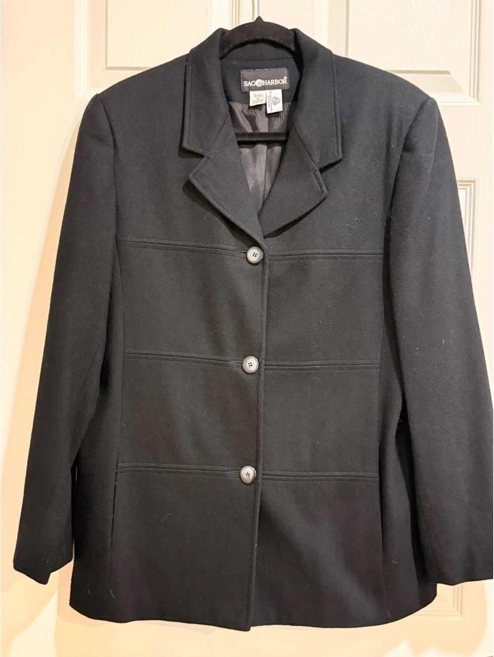Sag Harbor wool over coat